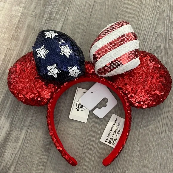 Disney | Accessories | Disney Parks Patriotic Minnie Mouse  display picture 1